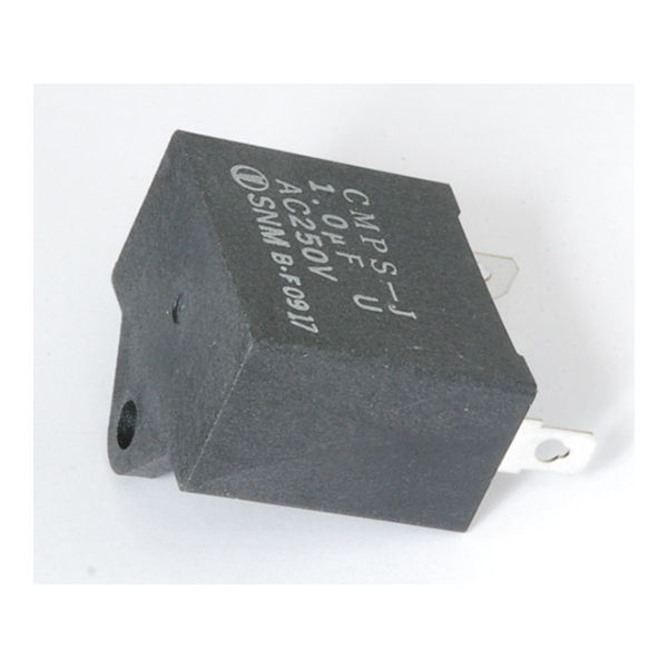 指月電機製作所 角型ACコンデンサー 250V 1.0μF UP25B105UWF 1個 63-3122-62（直送品）