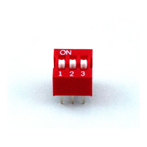 LINKMAN DIPスイッチ 3極 DS-03-V 1個 63-3106-43（直送品