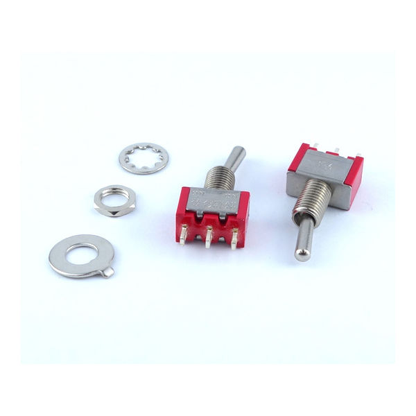 GB トグルスイッチ1回路2接点(ONーONタイプ) GB-TSW-SPDT-NN-P 1個 63-3127-30（直送品）