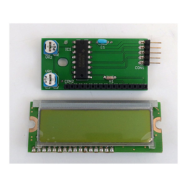 みんなのラボ LCD3WIRE_BOARD（完成品・液晶グリーン） LCD3WIRE_BOARD 1個 63-3141-81（直送品）