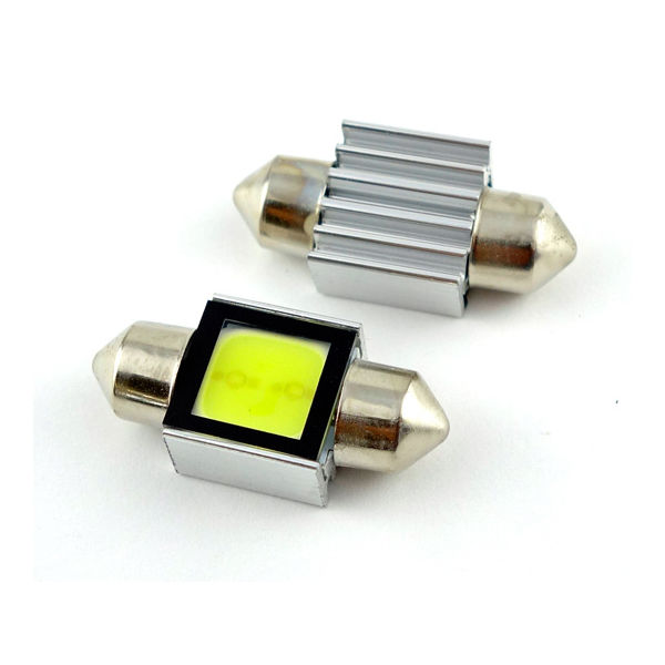 LINKMAN ルームランプLED (31mm・白) 12V/160mA HC-31MM-2W 1個 63-3054-27（直送品）