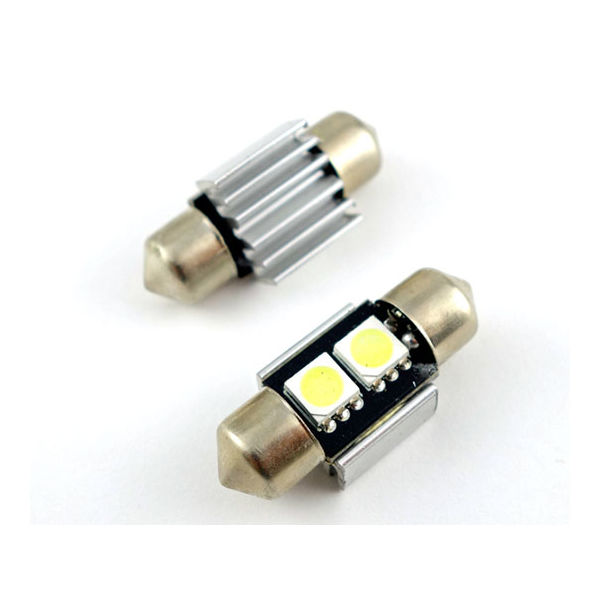 LINKMAN ルームランプLED (31mm・白) 12V/80mA 白 HC-F31MMC-3C-2-W 1個 63-3054-28（直送品）