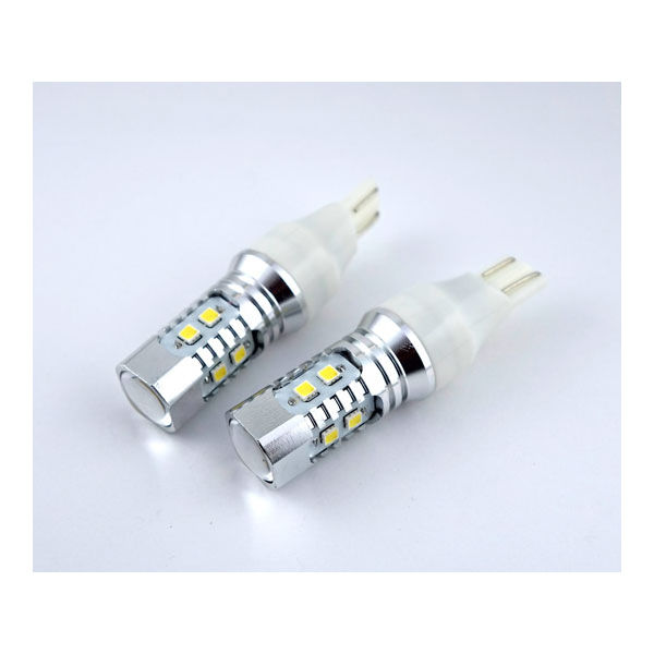 LINKMAN T15バルブ 10W(白) 12V/180mA 白 HC-T15-10W-10W 1個 63-3053-26（直送品）