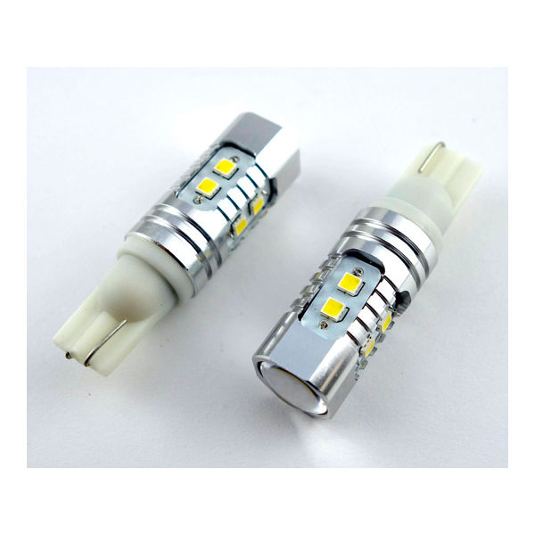 LINKMAN T10バルブ 10W(白) 12V/180mA 白 HC-T10-10W-10W 1個 63-3053-27（直送品）
