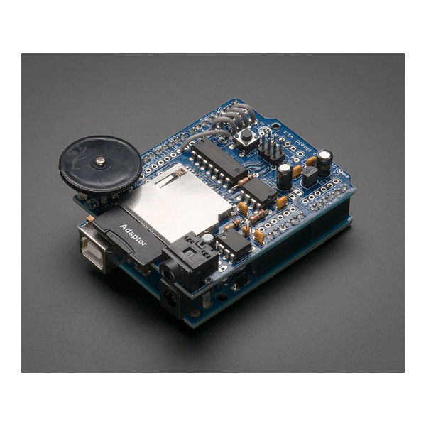 Adafruit Industries Waveシールドキット v1.1 94 1個 63-3077-04（直送品）
