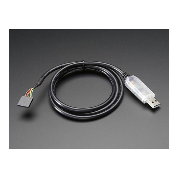 Adafruit Industries FTDI Serial TTLー232 USB Cable 70 1個 63-3077-03（直送品）