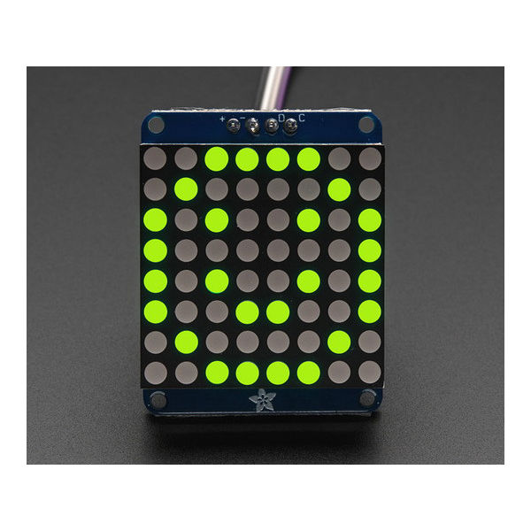 Adafruit Industries 1.2インチLEDマトリックス基板(緑色) 1051 1個 63-3077-31（直送品）