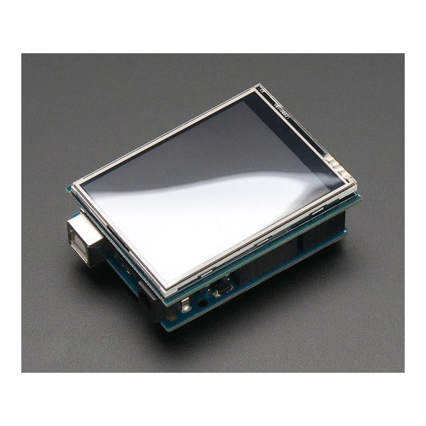 Adafruit Industries 2.8 TFTタッチシールド v2(抵抗膜方式) 1651 1個 63-3077-59（直送品）