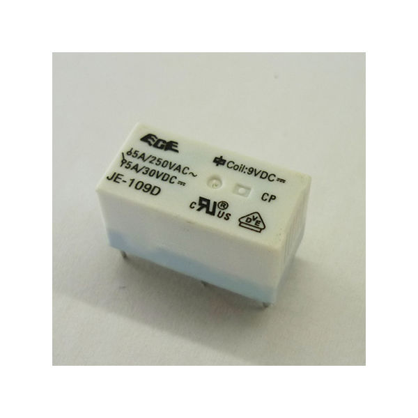 LINKMAN プリント基板用リレー(コイル電圧9VDC) ETRJE-109DZ 1個 63-3048-56（直送品）
