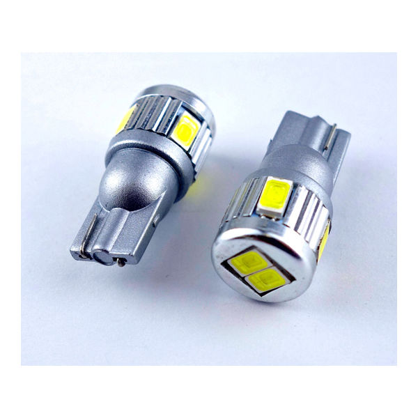 LINKMAN T10バルブ(白) 12V/140mA 白 HC-T10-5630-1C-6 1個 63-3054-25（直送品）