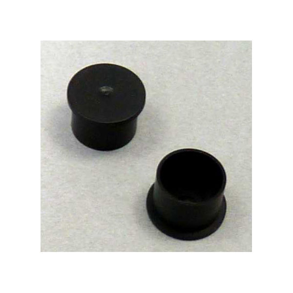 テクノベインズ コネクター保護キャップ SーVideo(S端子)用 低背タイプ 黒 SVSCK-B0-6 1袋 63-3045-22（直送品）