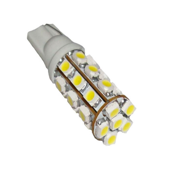 LINKMAN T10 カー用LED(2個入り ブルー) T10-WG-027B3528 1セット(2個) 63-3075-76（直送品）