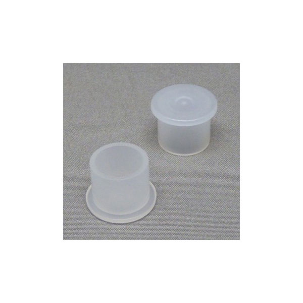テクノベインズ コネクター保護キャップ RCAタイプ ソケット（ピンジャック）用 半透明 RCACAPK-W0-6 63-3045-26（直送品）