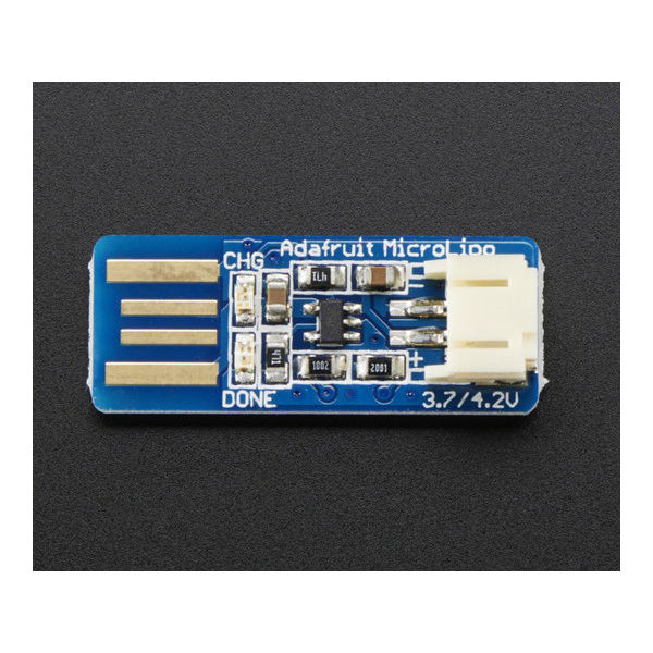 Adafruit Industries USB接続リチウムイオン電池充電器 1304 1個 63-3077-48（直送品）