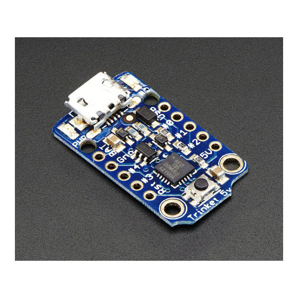 Adafruit Industries Trinket ー Mini Microcontroller 5V 1501 63-3077-53（直送品）