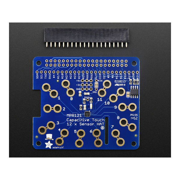 Adafruit Industries 静電容量センサーHAT キット 2340 1個 63-3078-16（直送品）