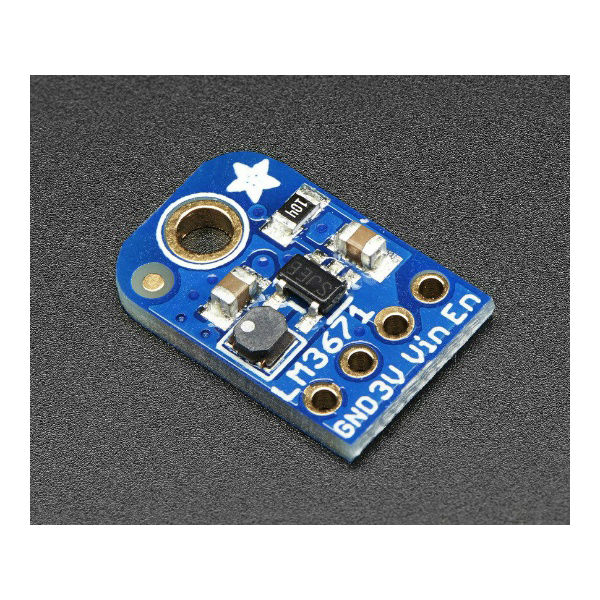 LM3671 Buck Converter Breakout ー 3.3V Output 600mA Max 63-3079-75（直送品）