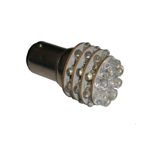 LINKMAN T25 カー用LED(2個入り ホワイト) T25-BY15-036W05AY 1セット(2個) 63-3075-42（直送品）