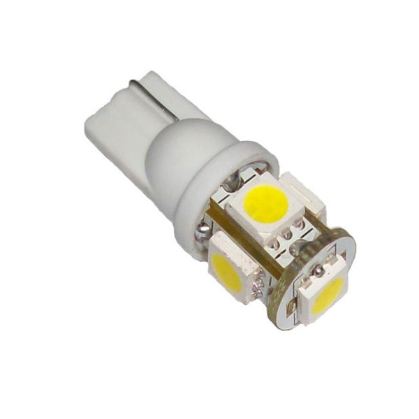 LINKMAN T10 カー用LED(2個入り レッド) T10-WG-005R5050 1セット(2個) 63-3075-69（直送品）