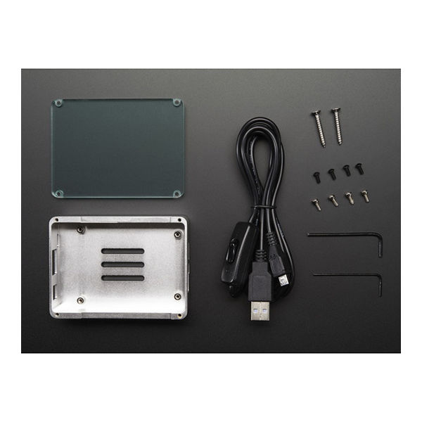 Adafruit Industries Anidees BeagleBoneBlack Case ー Silver 2628 1個（直送品）