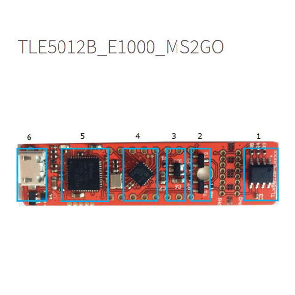 インフィニオンテクノロジーズ TLE5012B E1000 MS2GO TLE5012B-E1000-MS2GO 1個 63-3016-21（直送品）