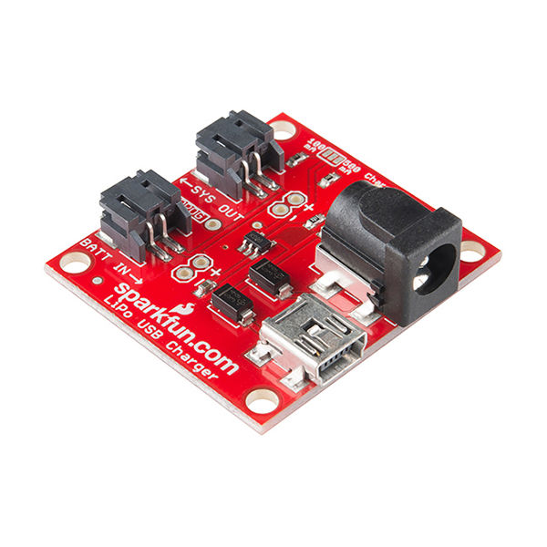 SparkFun Electronics USBLiPolyCharger-SingleCell PRT-12711 63-3153-47（直送品）