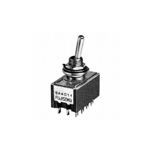 ニデックコンポーネンツ スタンダードトグルスイッチ 8A4011-Z 1個 63-3136-66（直送品）