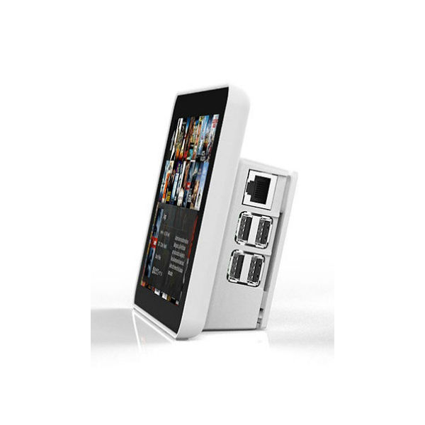 RS LCD Touch Screen用ケース ホワイト 100-3894 1個 63-3087-61（直送品）