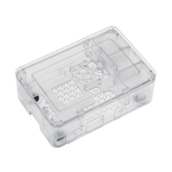 Raspberry Pi Pi用ケース(3B+/3B/2B/B+、透明) 167-7048 1個 63-3116-92（直送品）