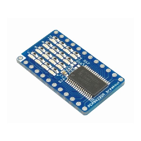 スイッチサイエンス PCA9622DR I2C 16ch LEDドライバ基板 SSCI-023887 1個 63-3117-63（直送品）