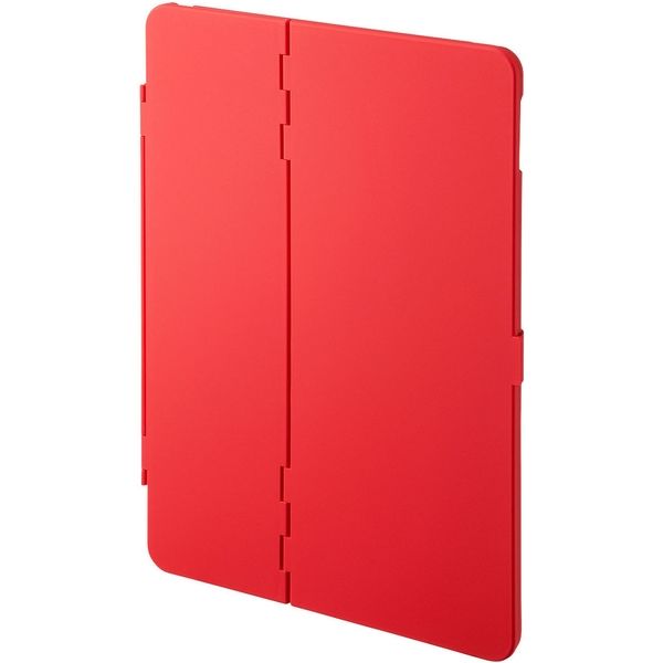 サンワサプライ iPad 10.2インチ ハードケース（スタンドタイプ・レッド） PDA-IPAD1604R（直送品）