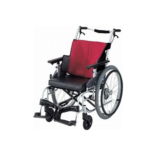美品】自走用車椅子 ワインレッド CA-10SU 3回使用