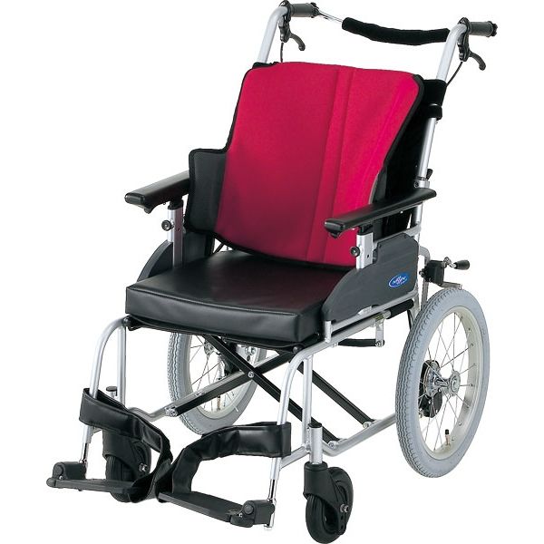 NISSIN 座王 介助型車いす NAH-521A 座面シート付き 高品質！軽量
