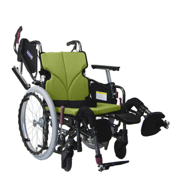 カワムラサイクル モダンC No.68_黒メッシュ KMD-C20-40EL-SL 自走式 【車いす】介援隊カタログ W2216（直送品）