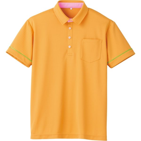 ボストン商会 ニットシャツ（半袖） オレンジ 4L 53361-46 1セット（2枚）（直送品）