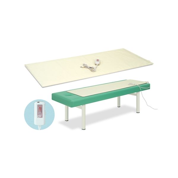 高田ベッド製作所 ホットマット 幅60×長さ155×クッション厚1cm レッド TB-477 1枚 61-3723-48（直送品）