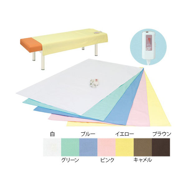 高田ベッド製作所 ホットシーツ 幅100×長さ160×厚み1cm ピンク TB-663 1枚 62-8634-13（直送品）