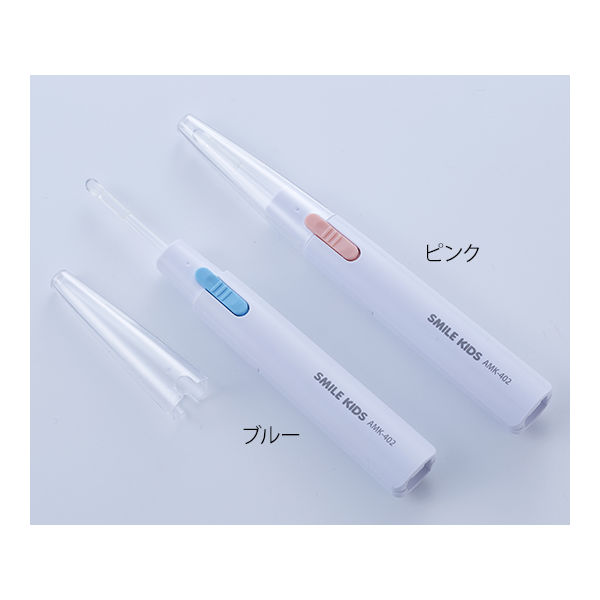 旭電機化成 シリコンキャップ付スリムなあかりちゃん耳かき ピンク AMK-402PK 1個 63-0988-52（直送品）