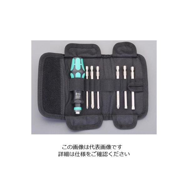 エスコ [+ ー Pozi] ドライバーセット(差替式) EA550BT-7 1セット（直送品） 8,370円