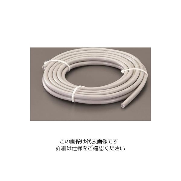 エスコ 3.5 mm2x15m/2芯 ビニールキャブタイヤケーブル EA940AG-615 1本（直送品）