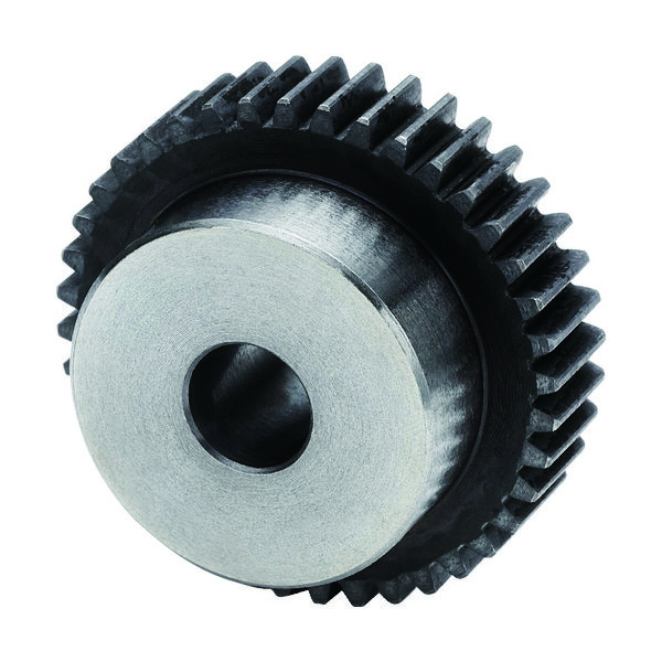 KG 【売切廃番】S45C平歯車 S2.5S 50Bー2515H 形状B1 モジュール2.5 歯数50 歯幅25mm 穴径φ15mm 高周波（直送品）