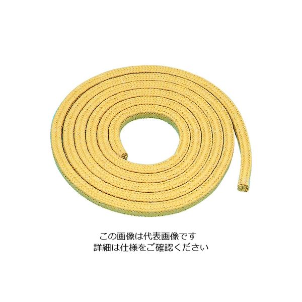 ニチアス TOMBO No.9040 アラミドファイバーパッキン □9.5mm×3m NO.9040-9.5 1巻 149-3813（直送品）
