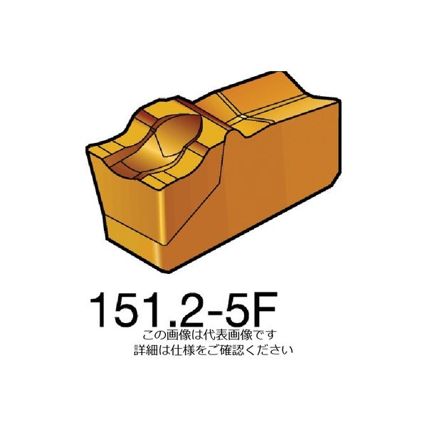 SANDVIK TーMax Qーカット 突切り・溝入れチップ(310) 1125 R151.2-250 05-5F 1セット(10個)（直送品）