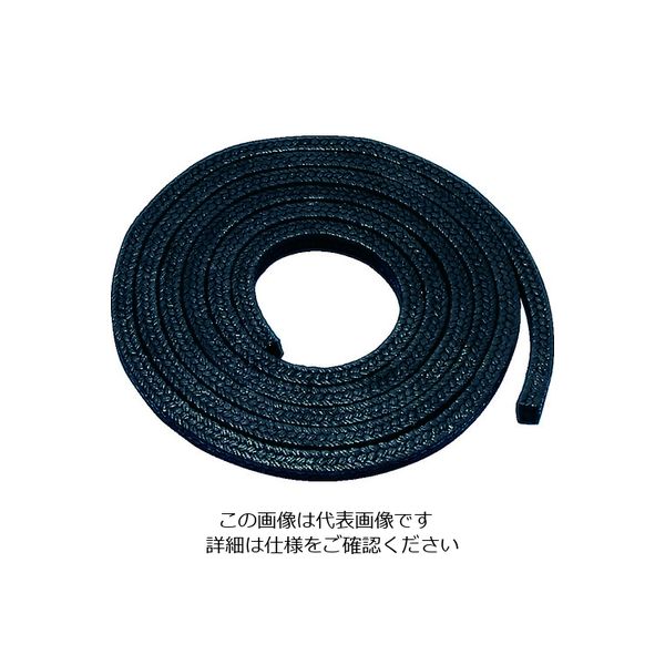 マスノスケ 11枚 ニチアス TOMBO No.9039 炭素繊維パッキン □11.1mm×3m NO.9039