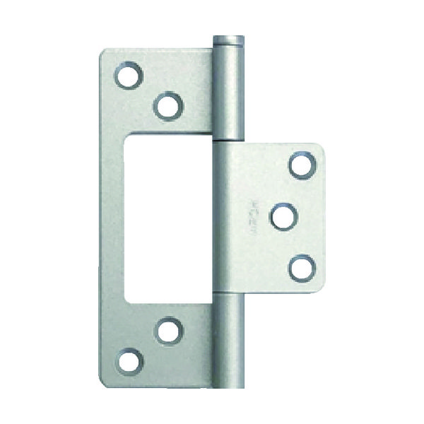 ニシムラ ARCH 鉄厚口フラッシュ64mmルーズピン シルバー塗装 TNFH03-64S 1枚 168-7704（直送品）