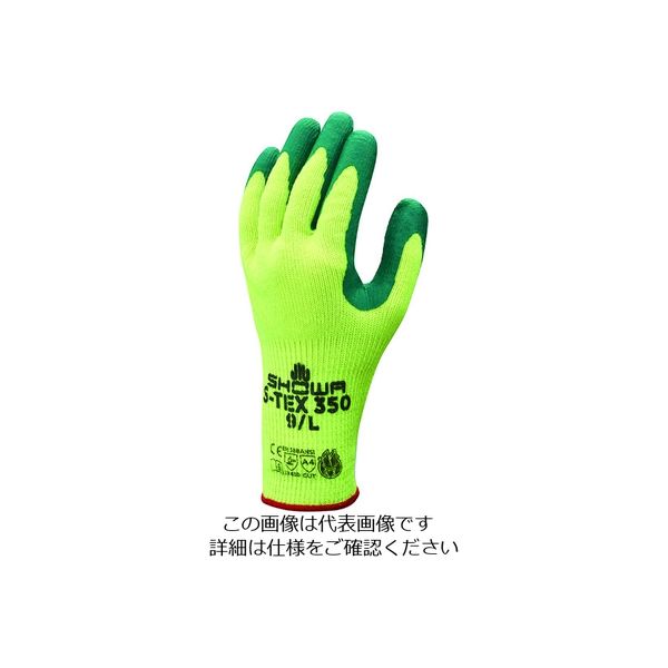 ショーワ 耐切創手袋 ハガネコイル S-TEX350 グリーン S-TEX350