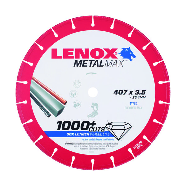 ポップリベット・ファスナー LENOX メタルマックス 405mm 2005033 1枚 136-4636（直送品）