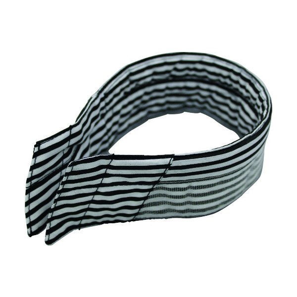 福徳産業 福徳 エリクーラーストライプ 黒 1819-SBK 1個 149-4170（直送品）