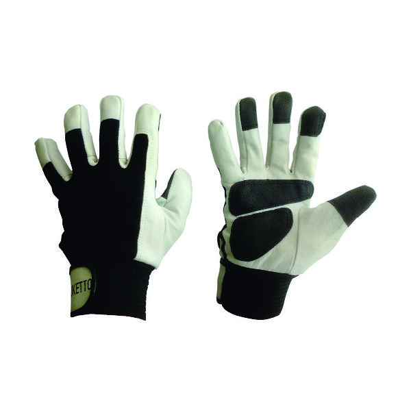 富士手袋工業 富士手袋 豚本革手袋 トンクレグリップ LL 664-LL 1双 136-2350（直送品）