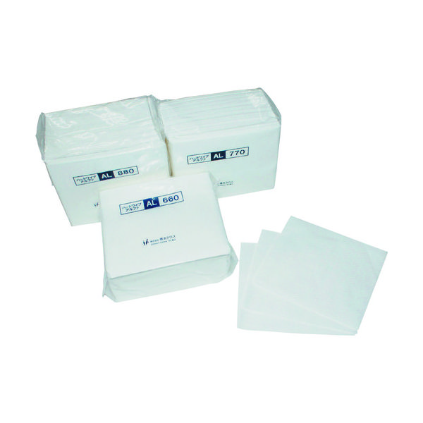 橋本クロス 橋本 ウエス ハードワイプアルファ 4ツ折 300×340mm 60枚×12袋(720枚) AL880 1ケース(720枚)（直送品）